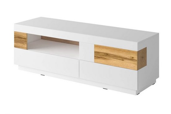 TV-Schrank - Silke - Bietet organisierten Speicher für Geräte - Milaros Markt