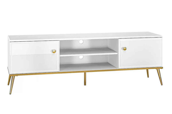 TV-Schrank - Riomi -  Hochwertige mit raffiniertem Stauraum für Ihre Technik. - Milaros Markt