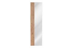 Badezimmer Hochschrank - Capri Oak - Eleganter Stauraum mit Spiegel. - Milaros Markt