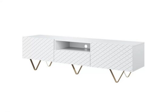 TV-Schrank - SCALIA - Modernes Design, das zu allen Dekoren passt. - Milaros Markt