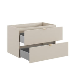 Waschbeckenunterschrank BM356 120 cm  - Dalia Cashmere D - Kaschmir Matt