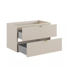 Waschbeckenunterschrank BM357 80 cm - Dalia Cashmere D - Kaschmir Matt