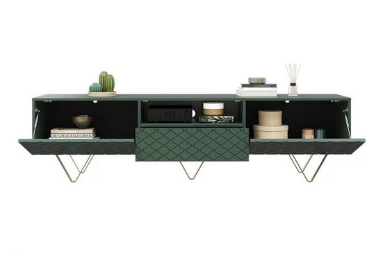 TV-Schrank - SCALIA - Modernes Design, das zu allen Dekoren passt. - Milaros Markt