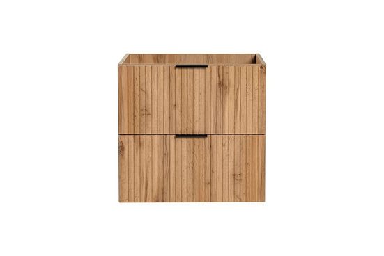 Waschbeckenunterschrank - Adel Oak - Eleganter Waschbeckenschrank mit modernem Design. - Milaros Markt