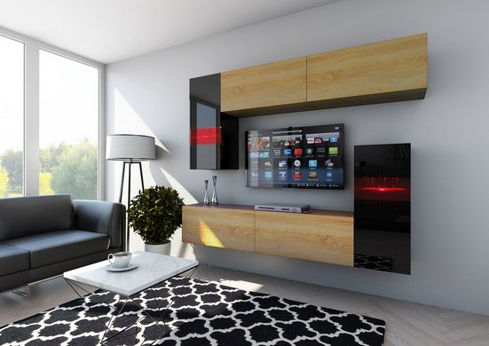 Wohnwand - Luxus für dich 2024 | Stilvolle Wohnzimmer, beste Materialien. - Milaros Markt