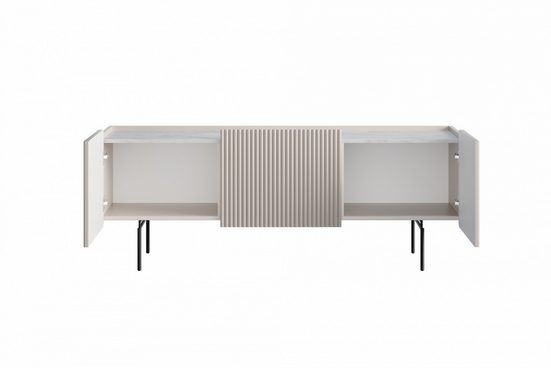 TV-Schrank 150 cm, 200 cm - MALMI - Praktisch und elegant für Ihr Zuhause. - Milaros Markt