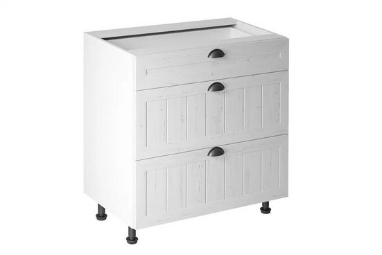 Unterschrank 80 cm - sosna andersen - Stilvolle Aufbewahrung für den unteren Bereich. - Milaros Markt