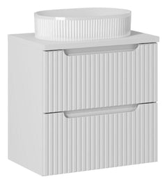 Badmöbel-Set BM100 -  Nova White N  - Weiß / Matt