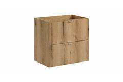 Badmöbel-Set BM251 - Nova Oak N - Coast Evoke Oak / Schwarz Matt