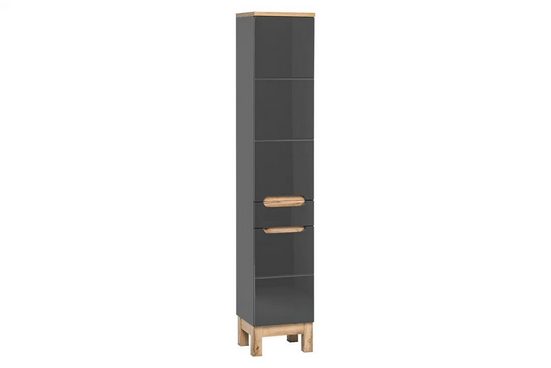 Badmöbel -Set - Bali Grey - Luxuriöses Design, das Eleganz und Funktionalität vereint. - Milaros Markt