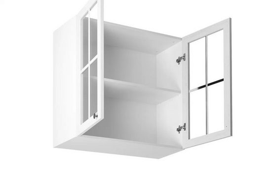 Glashängeschrank  80 cm - sosna andersen -  Moderne Glasregale für Ihre Wand (Kopie) - Milaros Markt