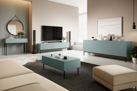Couchtisch 120 cm - NICOLE - Eine Kombination aus Eleganz und Funktion - Milaros Markt