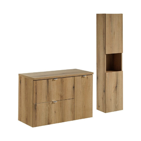 Badmöbel-Set BM252 - Nova Oak N - Coast Evoke Oak