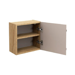 Badmöbel-Set BM155 - Luxor Beige L -Eiche geölt / Beige
