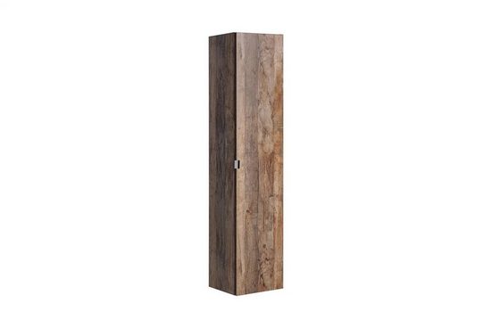 Badezimmer Hängeschrank - Santa Fe Oak - Durchdachtes Design für effektiven Stauraum. - Milaros Markt