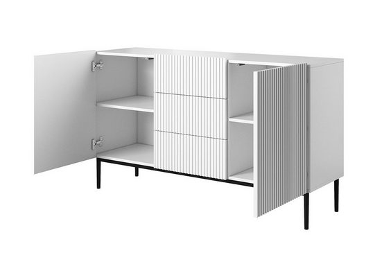 Kommode - NICOLE - Schicke Aufbewahrungslösung mit mehreren Schubladen. - Milaros Markt