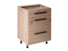 Untererschrank D60S3 - Langen - Artisan Eiche