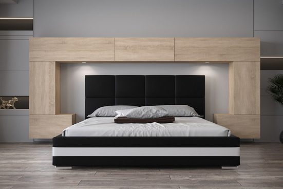 Schlafzimmer-Set - Bett mit Panama Schränken Panama 6. - Milaros Markt