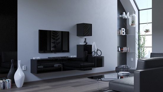 Wohnwand - Elegantes Wohnen, erstklassige Materialien im stilvollen Ambiente. - Milaros Markt