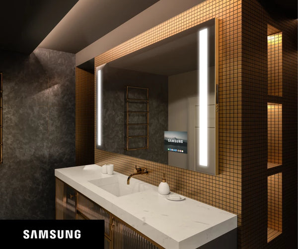 Smart Spiegel LED Badspiegel L02 Samsung.