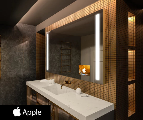 Smart Spiegel LED Badspiegel L02 Apple.