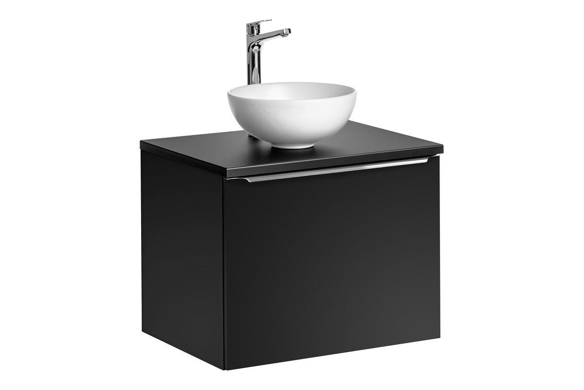 Badmöbel-Set BM186 - Santa Fe Black S - Schwarz / Matt