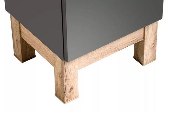 Badmöbel -Set - Bali Grey - Luxuriöses Design, das Eleganz und Funktionalität vereint. - Milaros Markt