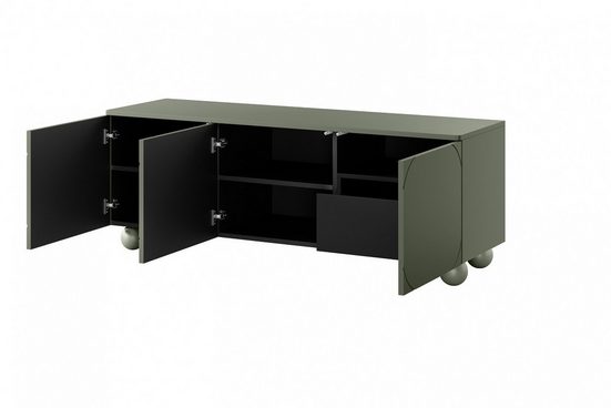 TV-Schrank - SONATIA II - Exquisites Design aus hochwertigen Materialien. - Milaros Markt