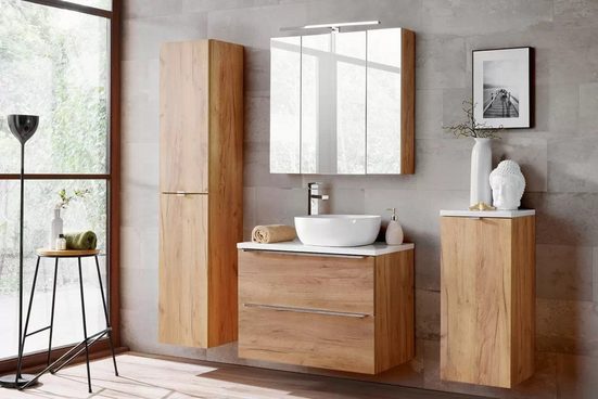 Waschtischplatte - Capri Oak - Ein stilvolles und einzigartiges Badezimmer organisieren. - Milaros Markt