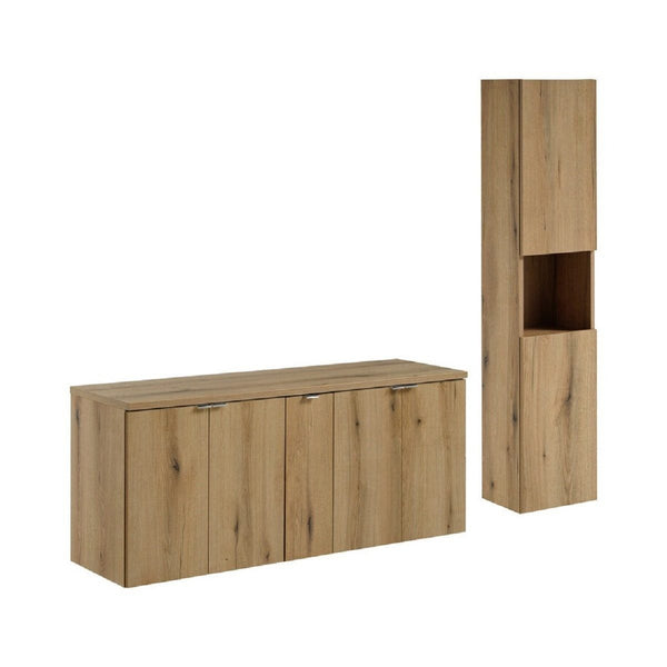 Badmöbel-Set BM254 - Nova Oak N - Coast Evoke Oak
