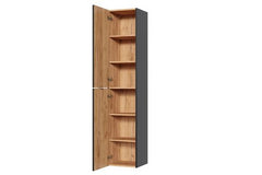 Badezimmer Hochschrank - Capri Cosmos - Stilvolle und platzsparende Aufbewahrung. - Milaros Markt