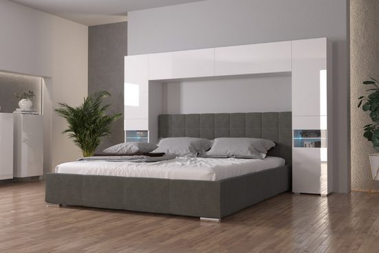 Schlafzimmer-Set - Wertvolle Möbelstücke / Elegante Einrichtung für Ihr Zuhause - Panama 12 - Milaros Markt