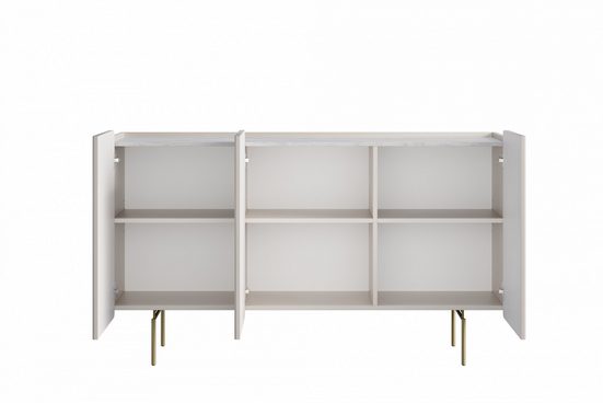 Kommode 200 cm, 150 cm - MALMI -  Ein Hauch von Eleganz für jeden Raum. - Milaros Markt
