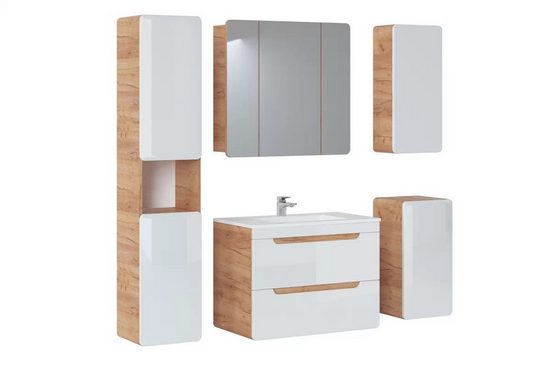 Badezimmerspiegelschrank - Aruba Cosmos - Elegantes und modernes Design. - Milaros Markt