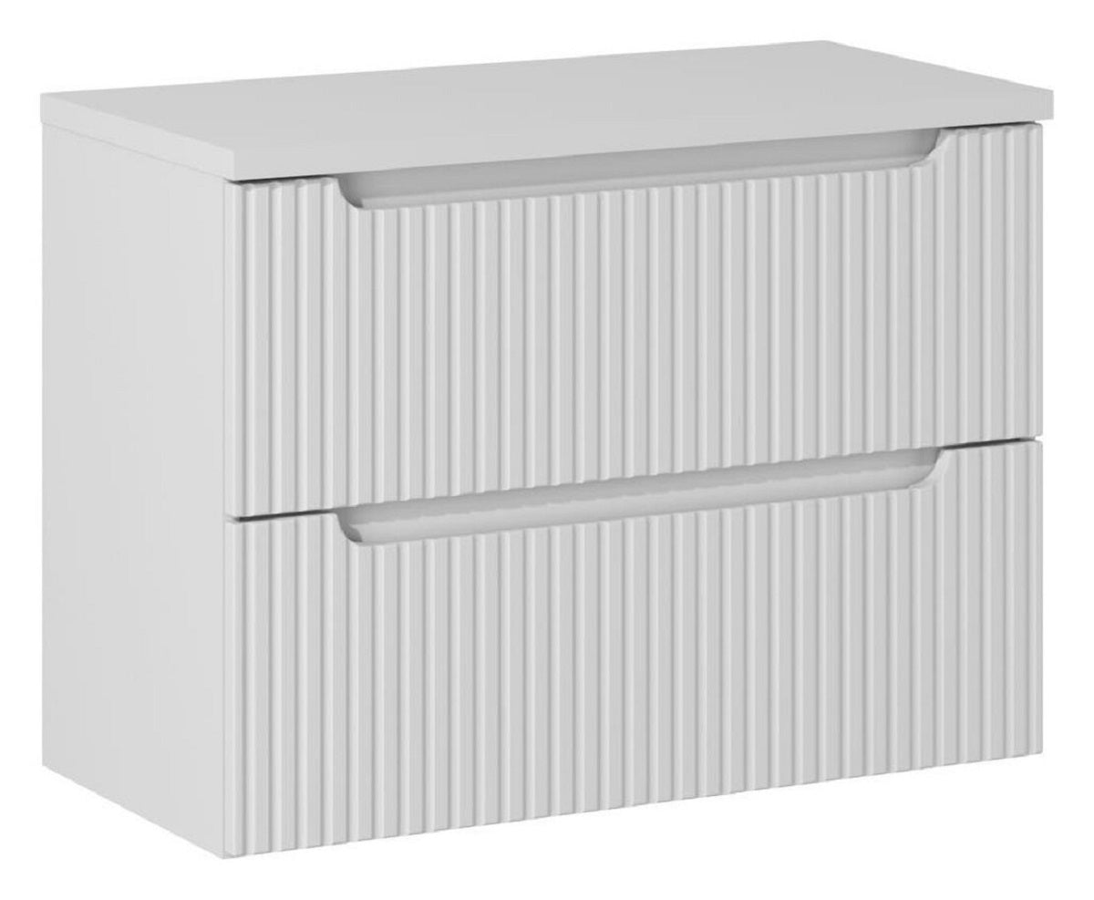 Waschbeckenunterschrank BM101 -  Nova White N  - Weiß / Matt