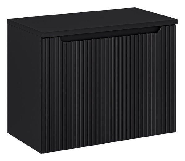 Waschbeckenunterschrank  BM119 -  Nova Black N - Schwarz/Matt