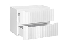 Waschbeckenunterschrank BM101 -  Nova White N  - Weiß / Matt