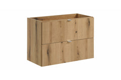 Badmöbel-Set BM232 - Nova Oak N - Coast Evoke Oak / Weiß Matt