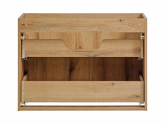 Badmöbel-Set BM232 - Nova Oak N - Coast Evoke Oak / Weiß Matt