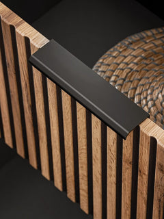 Badmöbel-Set BM01 -  Xilo X  - Wotan Oak / Gray Rock