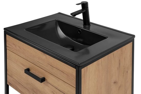 Badmöbel-Set - Brooklin - Intelligente Lösungen, um das Badezimmer elegant zu organisieren. - Milaros Markt