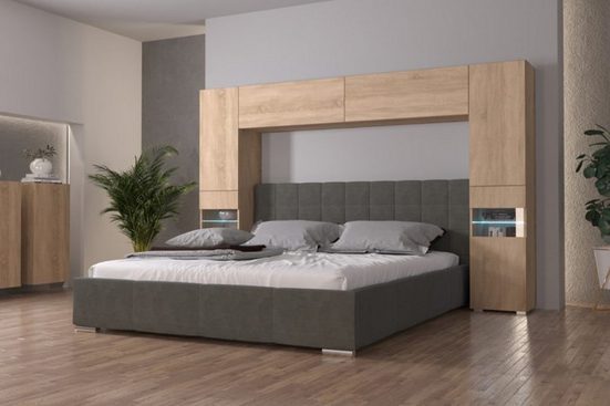 Schlafzimmer-Set - Wertvolle Möbelstücke / Elegante Einrichtung für Ihr Zuhause - Panama 12 - Milaros Markt