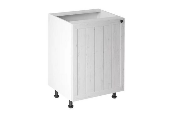 Unterschrank 60 cm - sosna andersen - Praktische Schrankoption für den Küchenboden. - Milaros Markt