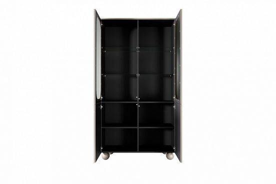 Vitrine - Eleganter Glas- SONATIA II - Schrank für Ihre Sammlerstücke. - Milaros Markt