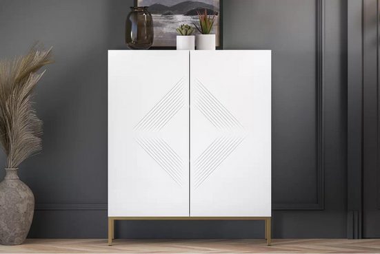 Kommode - Pingli - Herausragende Aufbewahrungslösung im modernen Design. - Milaros Markt