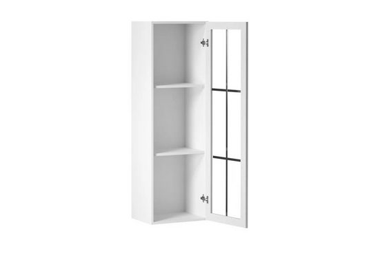 Glashängeschrank 40 cm - sosna andersen - Eleganter Wandschrank mit Glastüren. - Milaros Markt