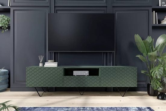 TV-Schrank - SCALIA - Modernes Design, das zu allen Dekoren passt. - Milaros Markt