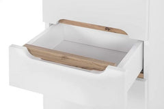 Hochschrank - Badschrank - Bali White - Ordentliche Badezimmerorganisation. - Milaros Markt