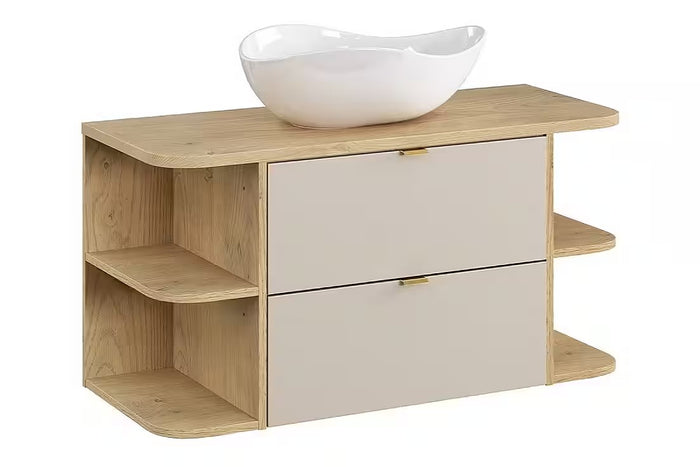 Badmöbel-Set BM353- Dalia Cashmere D - Kaschmir Matt