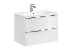 Badmöbel-Set - Capri White - Organisation und Schönheit in jeder Ecke. - Milaros Markt